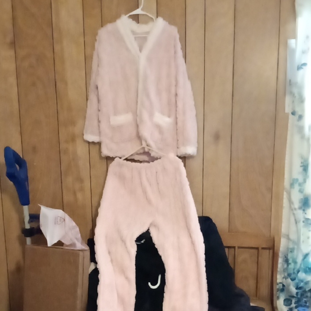 Cozy Pink Adult Women's Pajama Set